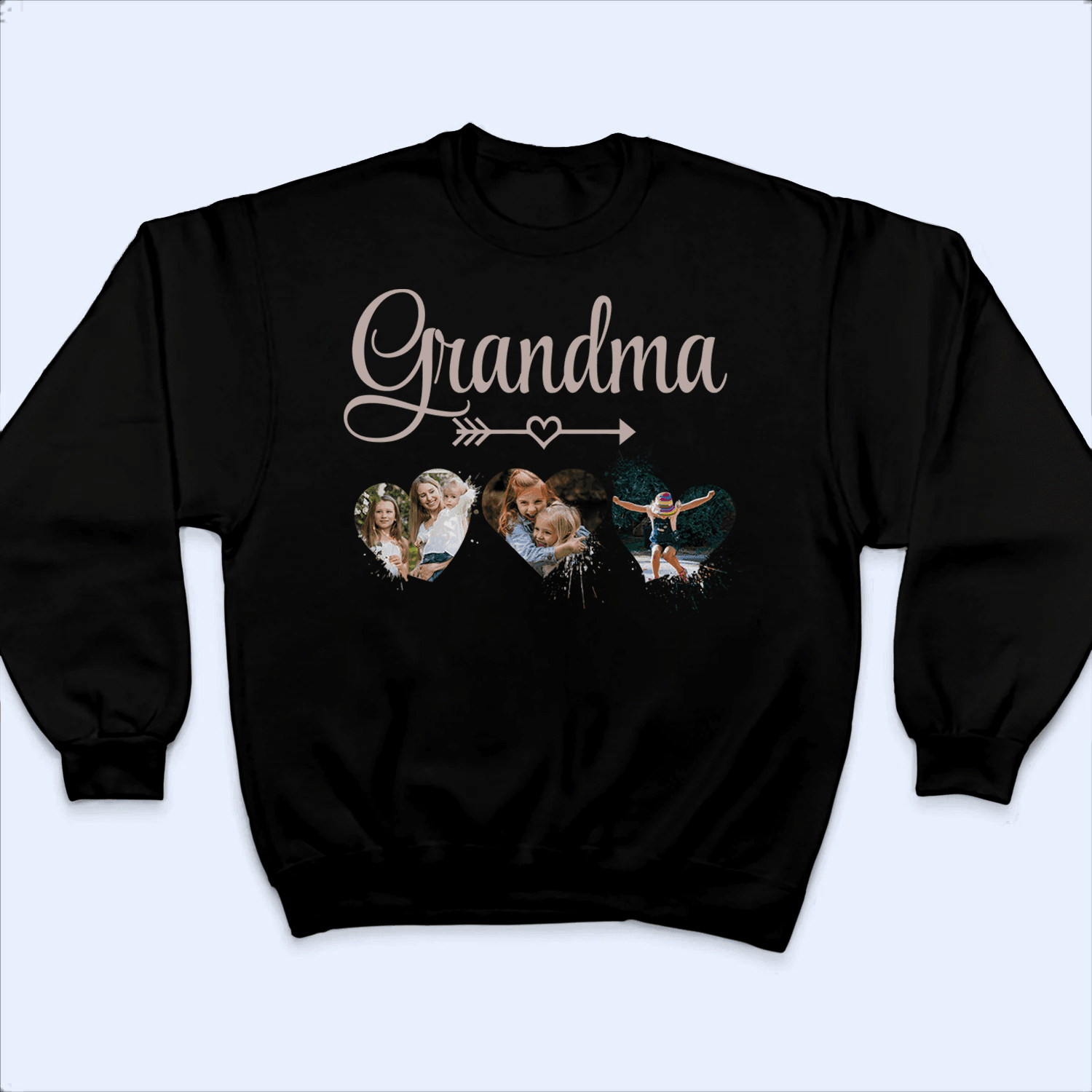Custom Photograph Grandma and Grandchildren Personalized Custom T Sh Suzitee Store