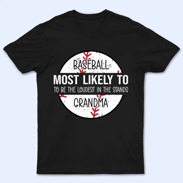Cute Leopard Hearts Baseball/Softball - Personalized Custom T Shirt - Gift for Grandma/Nana/Mimi, Mom, Wife, Grandparent