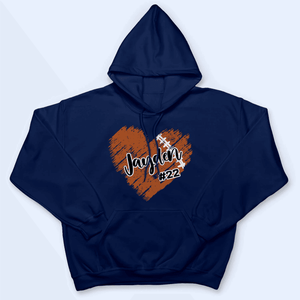Distressed Chalk Retro Heart Sports - Baseball/ Softball Cheers Personalized Custom T Shirt - Birthday, Loving, Funny Gift for Grandma/Nana/Mimi, Mom, Wife, Grandparent - Suzitee Store