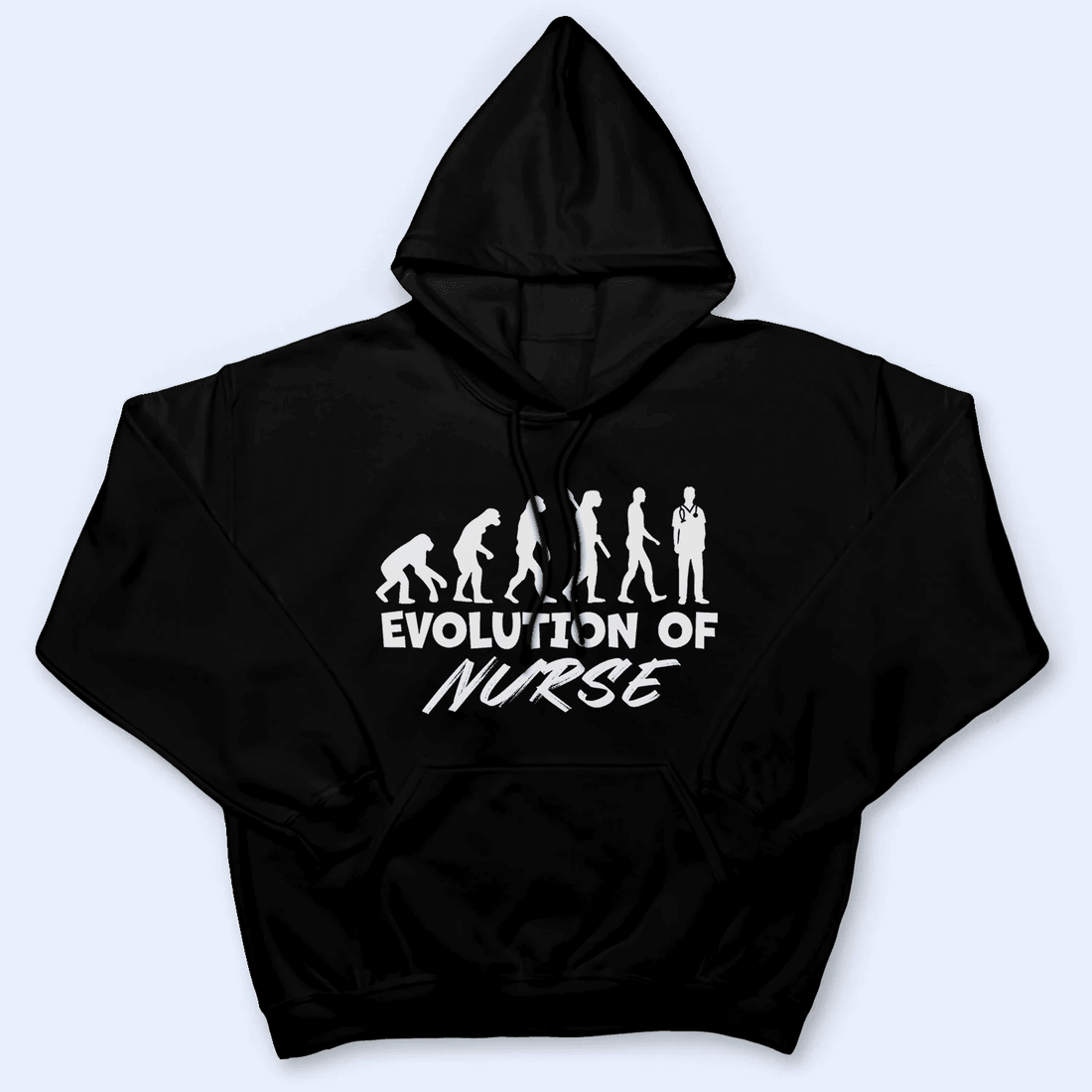 Personalized Evolution Of Nurse t-shirt, alternate view 5