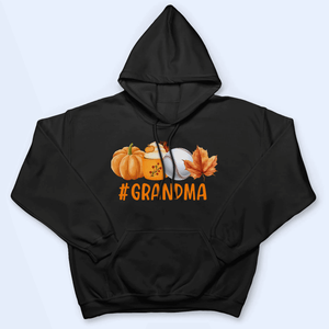 Fall, Pumpkin and Sport - Personalized Custom T Shirt - Halloween, Loving, Funny Gift for Grandma/Nana/Mimi, Mom, Wife, Grandparent - Suzitee Store