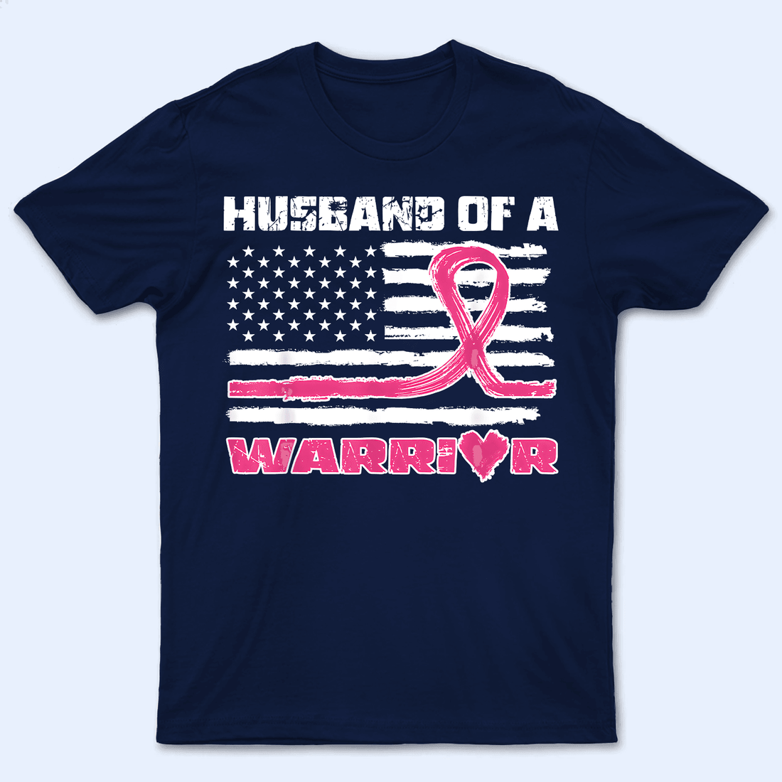 Personalized Family Of A Warrior t-shirt, alternate view 2