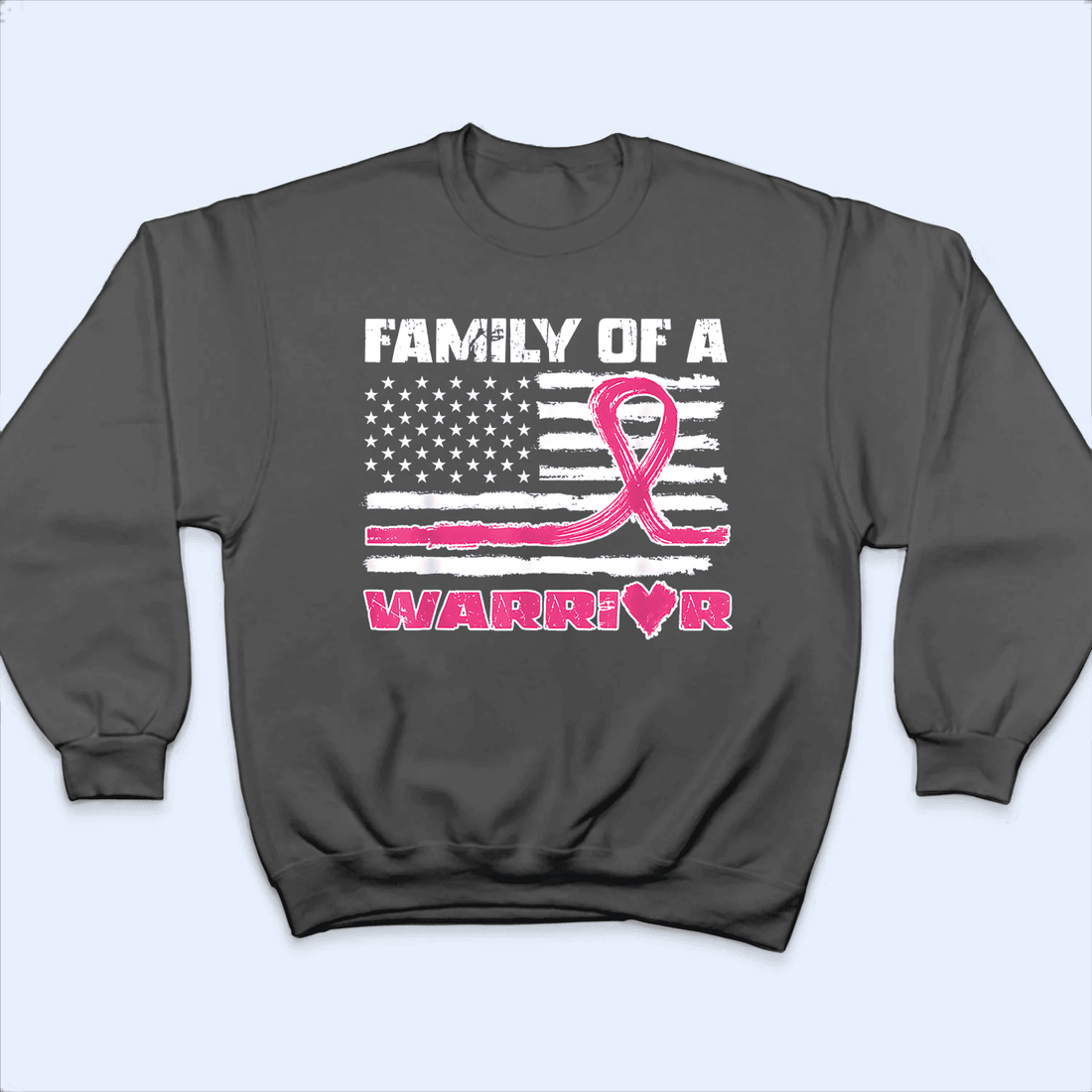 Personalized Family Of A Warrior t-shirt, alternate view 5