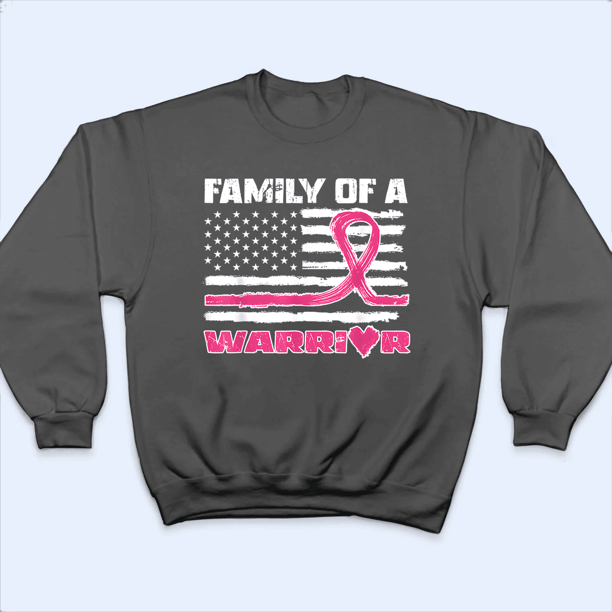 Family Of A Warrior - Personalized Custom T Shirt - Birthday, Loving, Funny Gift for Grandma/Nana/Mimi, Mom, Wife, Grandparent - Suzitee Store