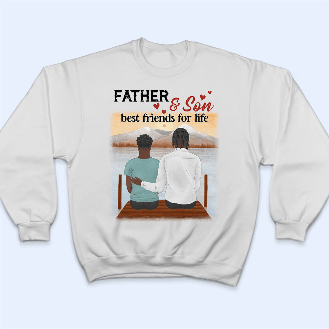 Personalized Father & Daughter/Son t-shirt, alternate view 2