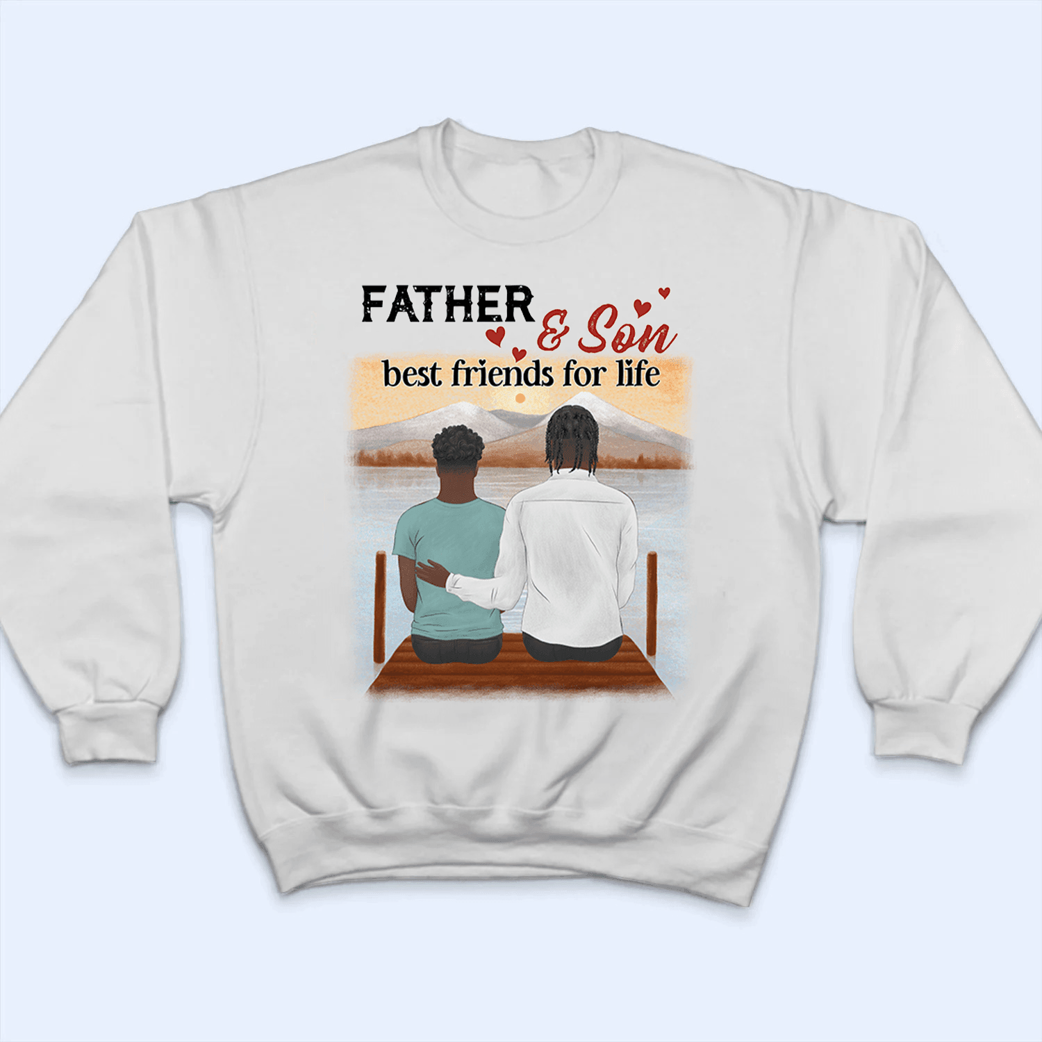 Father & Daughter/Son - Personalized Custom T Shirt - Father's Day Gift for Dad, Father, Daddy, Dada, Dad Jokes - Suzitee Store