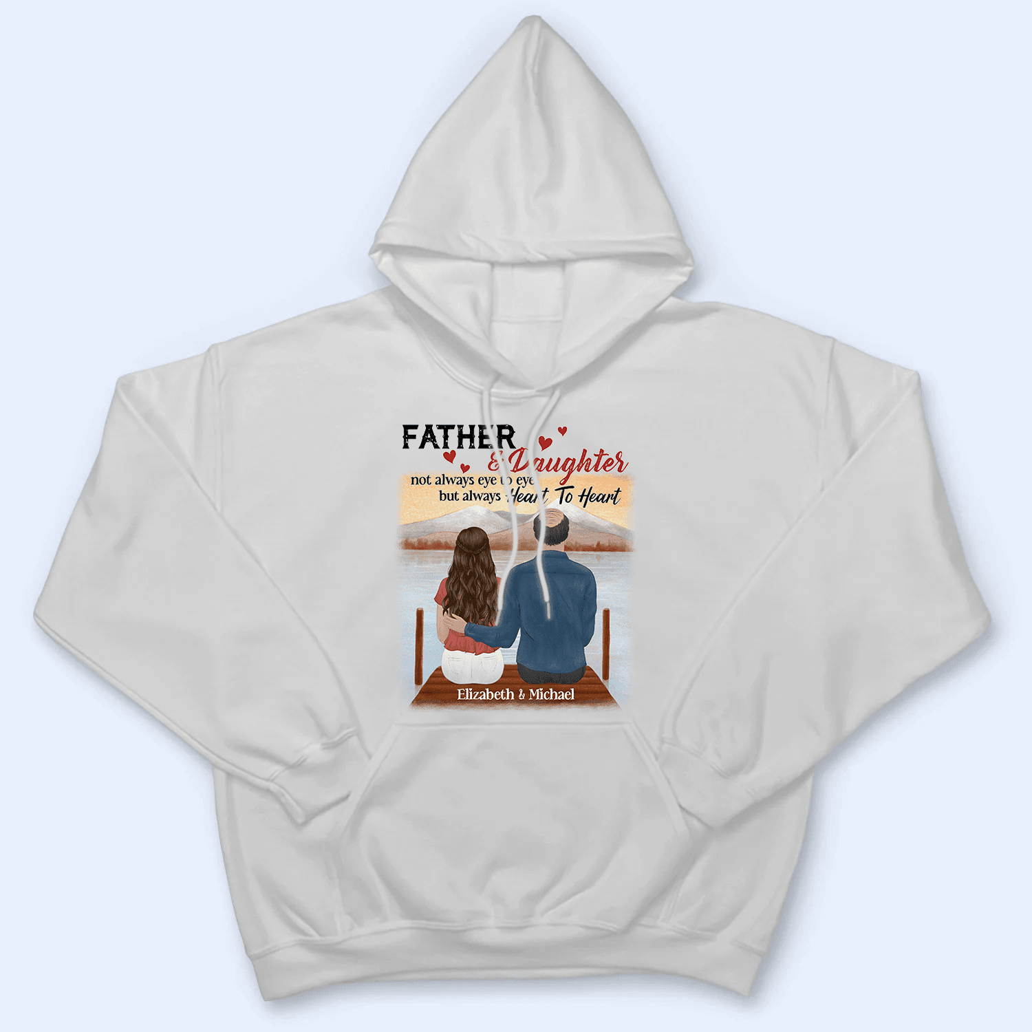 Father & Daughter/Son - Personalized Custom T Shirt - Father's Day Gift for Dad, Father, Daddy, Dada, Dad Jokes - Suzitee Store
