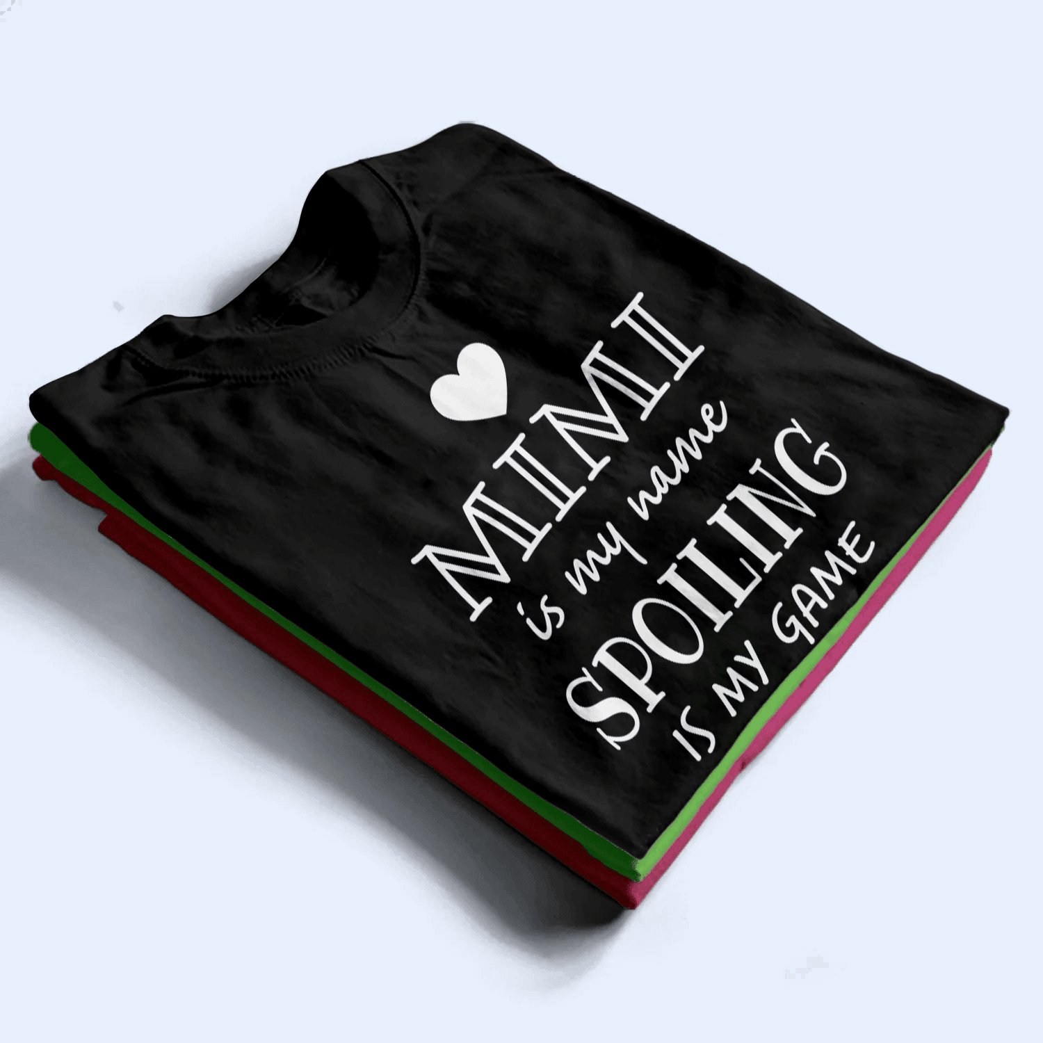 Grandma Is My Name Spoiling Is My Game - Personalized Custom T Shirt - Birthday, Loving, Funny Gift for Grandma/Nana/Mimi, Mom, Wife, Grandparent - Suzitee Store