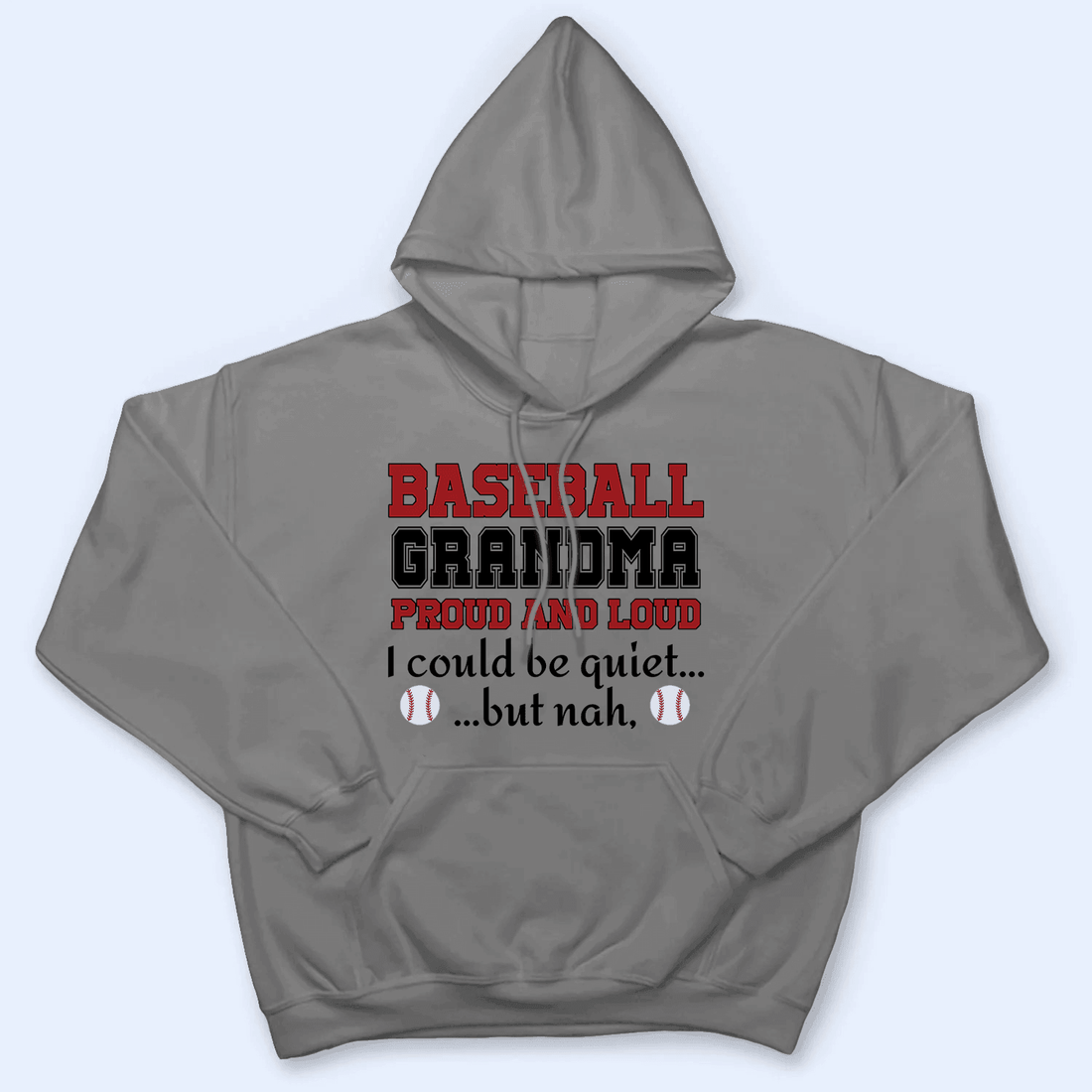 Grandma Proud And Loud - Personalized Custom T Shirt - Birthday, Loving, Funny Gift for Grandma/Nana/Mimi, Mom, Wife, Grandparent - Suzitee Store