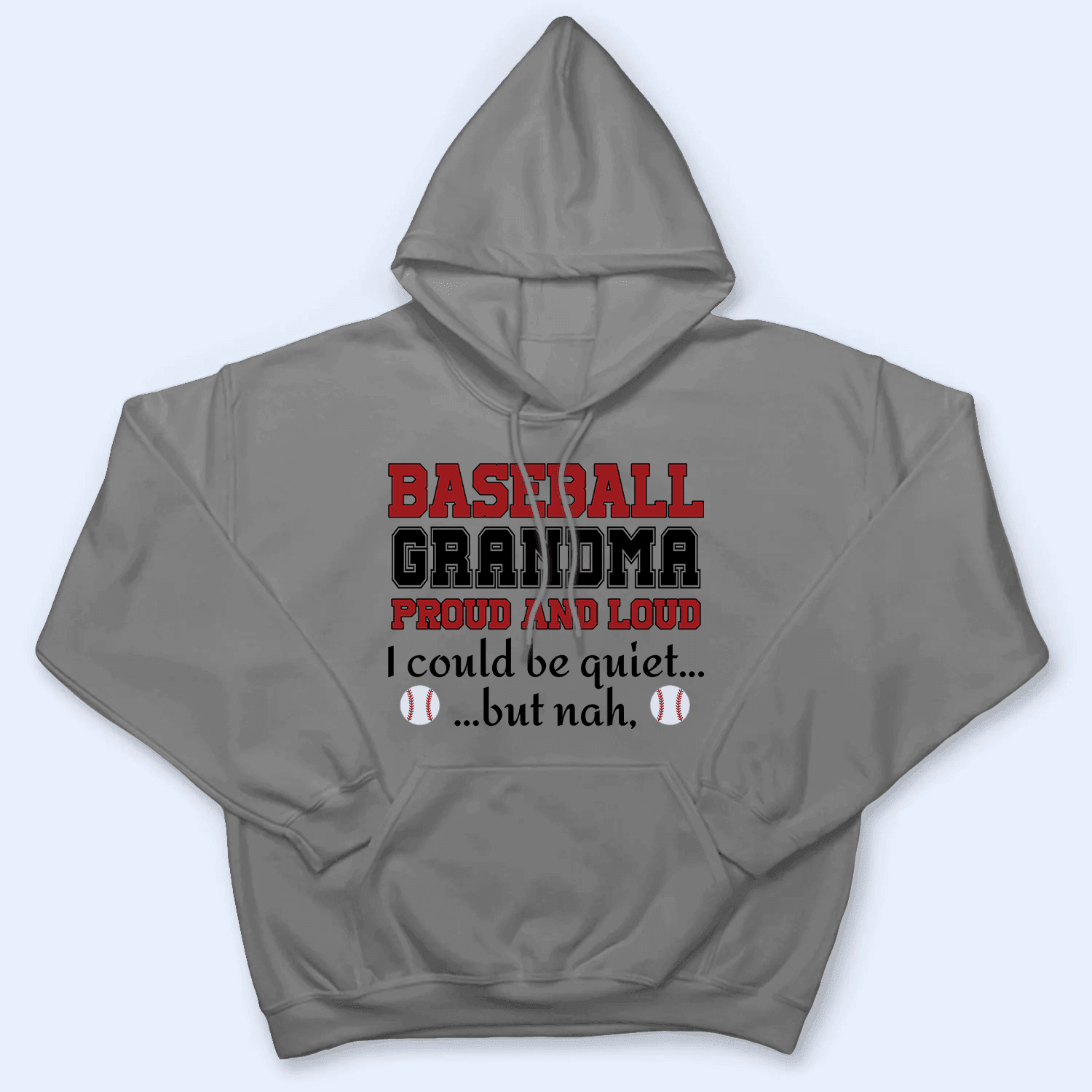Grandma Proud And Loud - Personalized Custom T Shirt - Birthday, Loving, Funny Gift for Grandma/Nana/Mimi, Mom, Wife, Grandparent - Suzitee Store