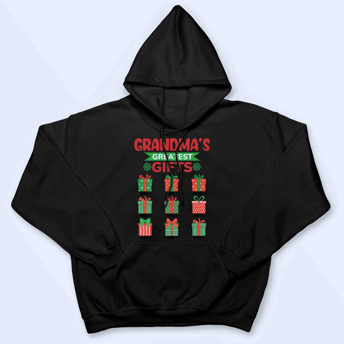Grandma's Greatest Gifts - Personalized Custom T Shirt - Birthday, Loving, Funny Gift for Grandma/Nana/Mimi, Mom, Wife, Grandparent - Suzitee Store