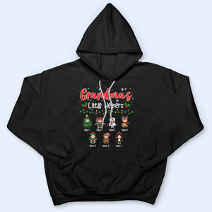 Grandma's Little Helpers - Personalized Custom T Shirt - Christmas, Birthday, Loving, Funny Gift for Grandma/Nana/Mimi, Mom, Wife, Grandparent - Suzitee Store