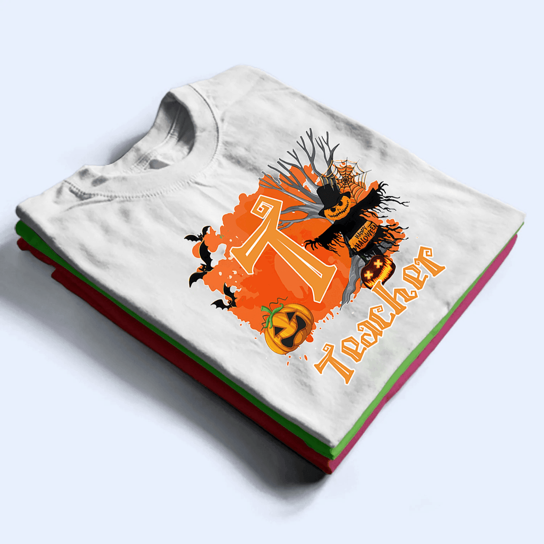 Personalized Halloween With Name Shirt t-shirt, alternate view 3