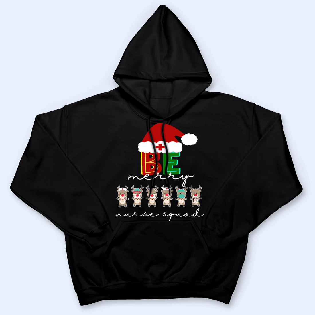 Personalized Health Reindeer Squad t-shirt, alternate view 5