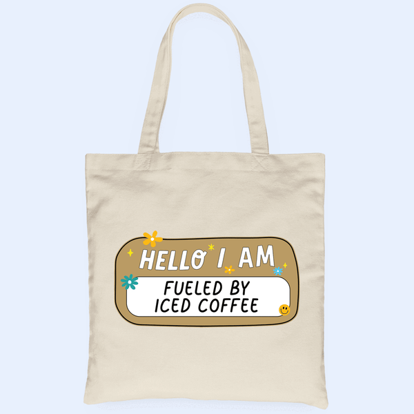 Hello I Am - Personalized Custom Tote Bag - Back To School, First Day Of School, Birthday, Loving, Funny Gift for Teacher, Kindergarten, Preschool, Pre K, Paraprofessional, Educator