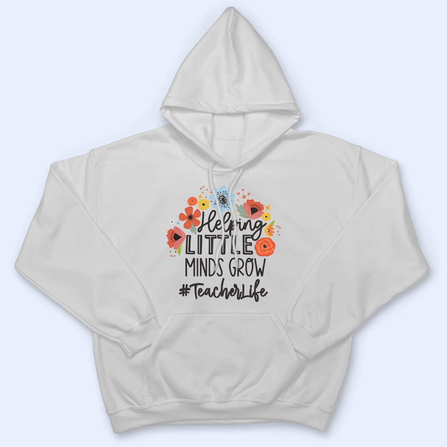 Helping Little Minds Grow - Personalized Custom T Shirt - Birthday, Loving, Funny Gift for Teacher, Kindergarten, Preschool, Pre K, Paraprofessional - Suzitee Store
