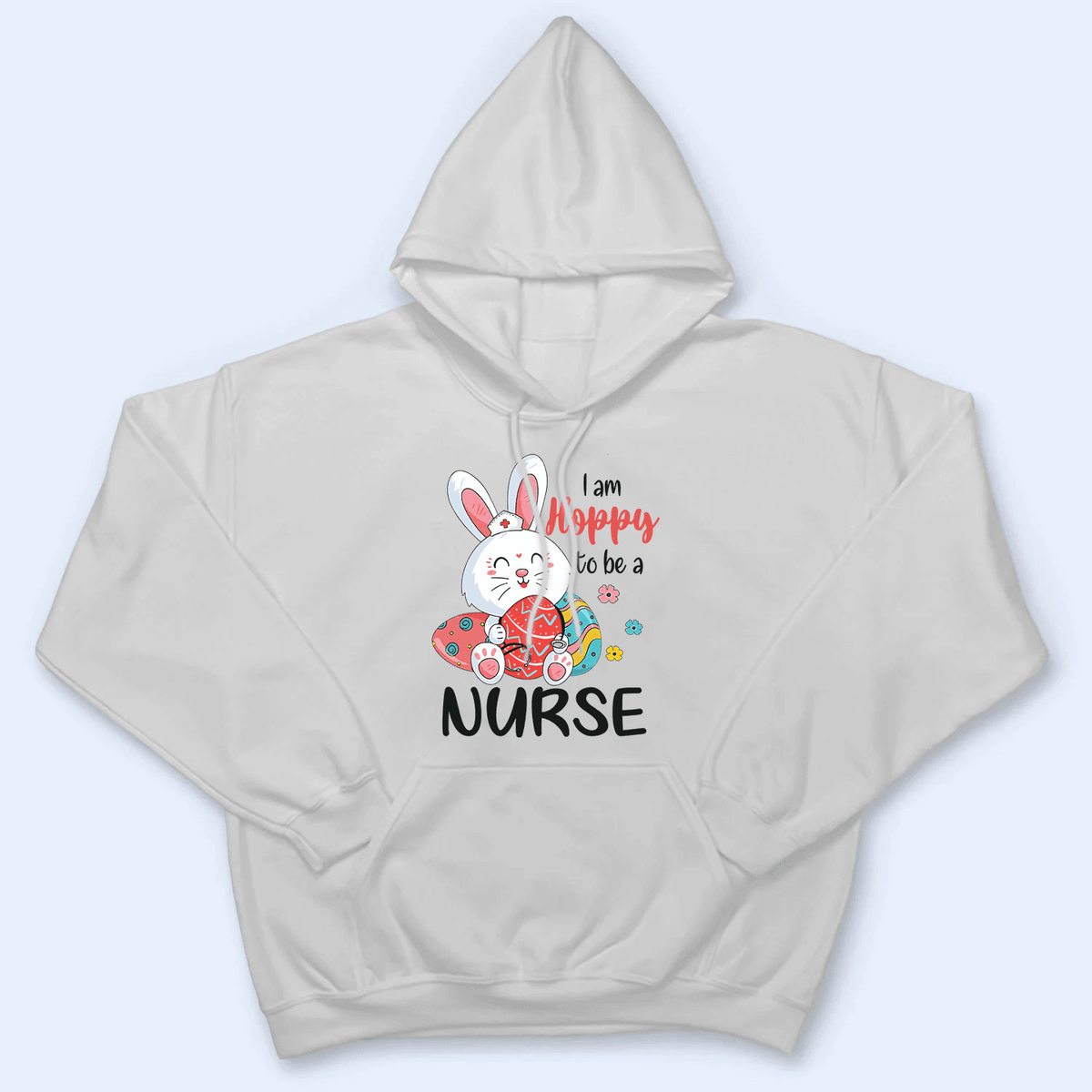 Hoppy Nurse - Personalized Custom T Shirt - Birthday, Loving, Funny Gift for Nurse, CNA, Healthcare, Registered RN - Suzitee Store