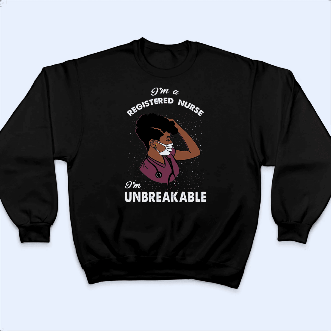 Personalized I am Unbreakable t-shirt, alternate view 2