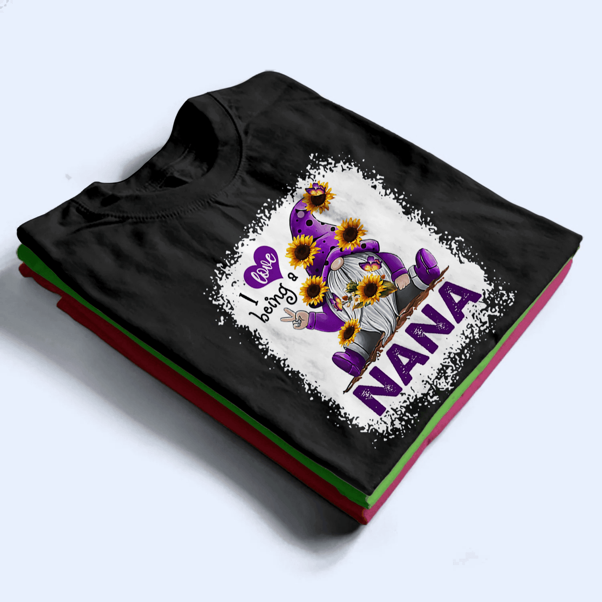 I Love Being A Grandma Gnome - Personalized Custom T Shirt - Birthday, Loving, Funny Gift for Grandma/Nana/Mimi, Mom, Wife, Grandparent - Suzitee Store