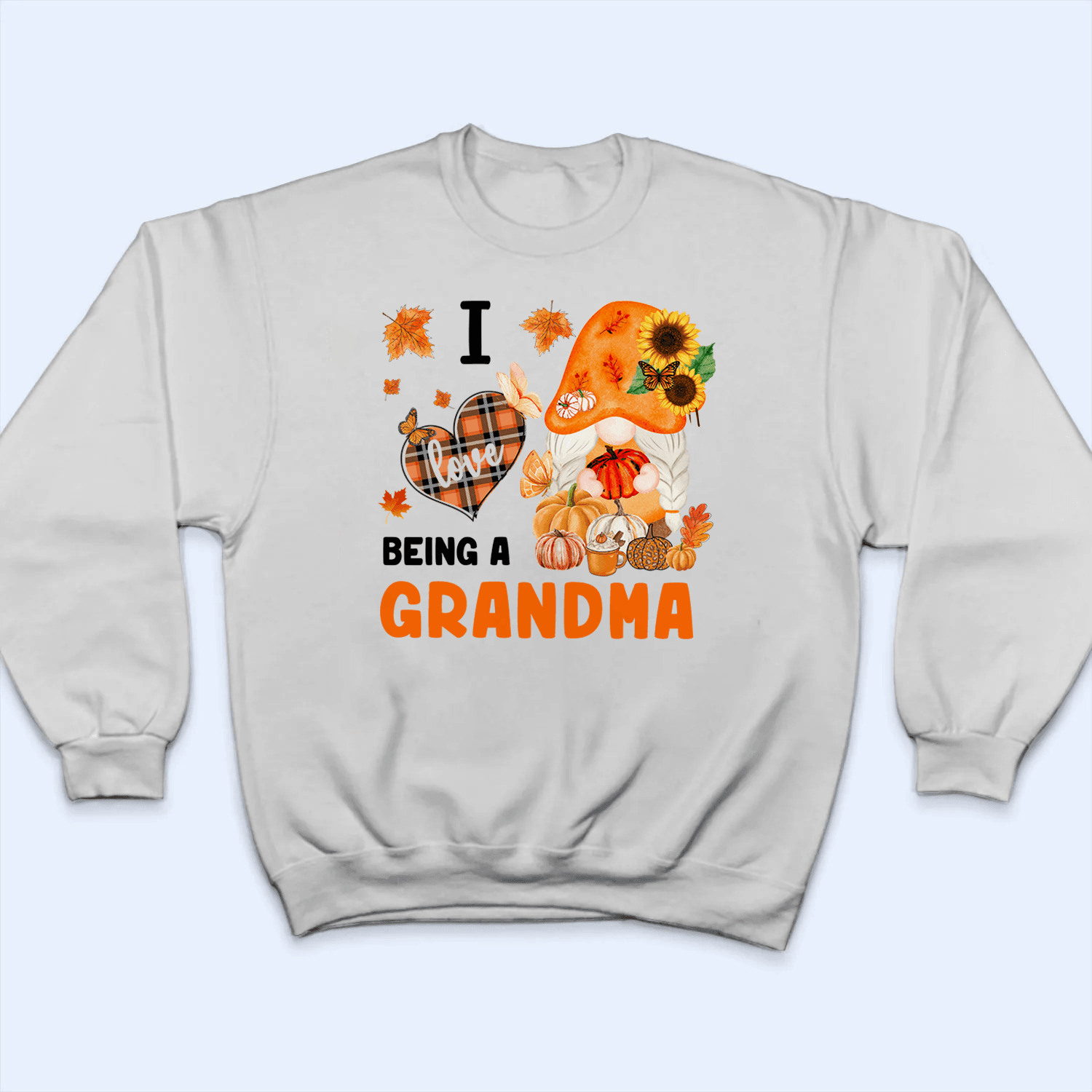 I love being a grandma - Personalized Custom T Shirt - Gift for Grandma/Nana/Mimi, Mom, Wife, Grandparent - Suzitee Store