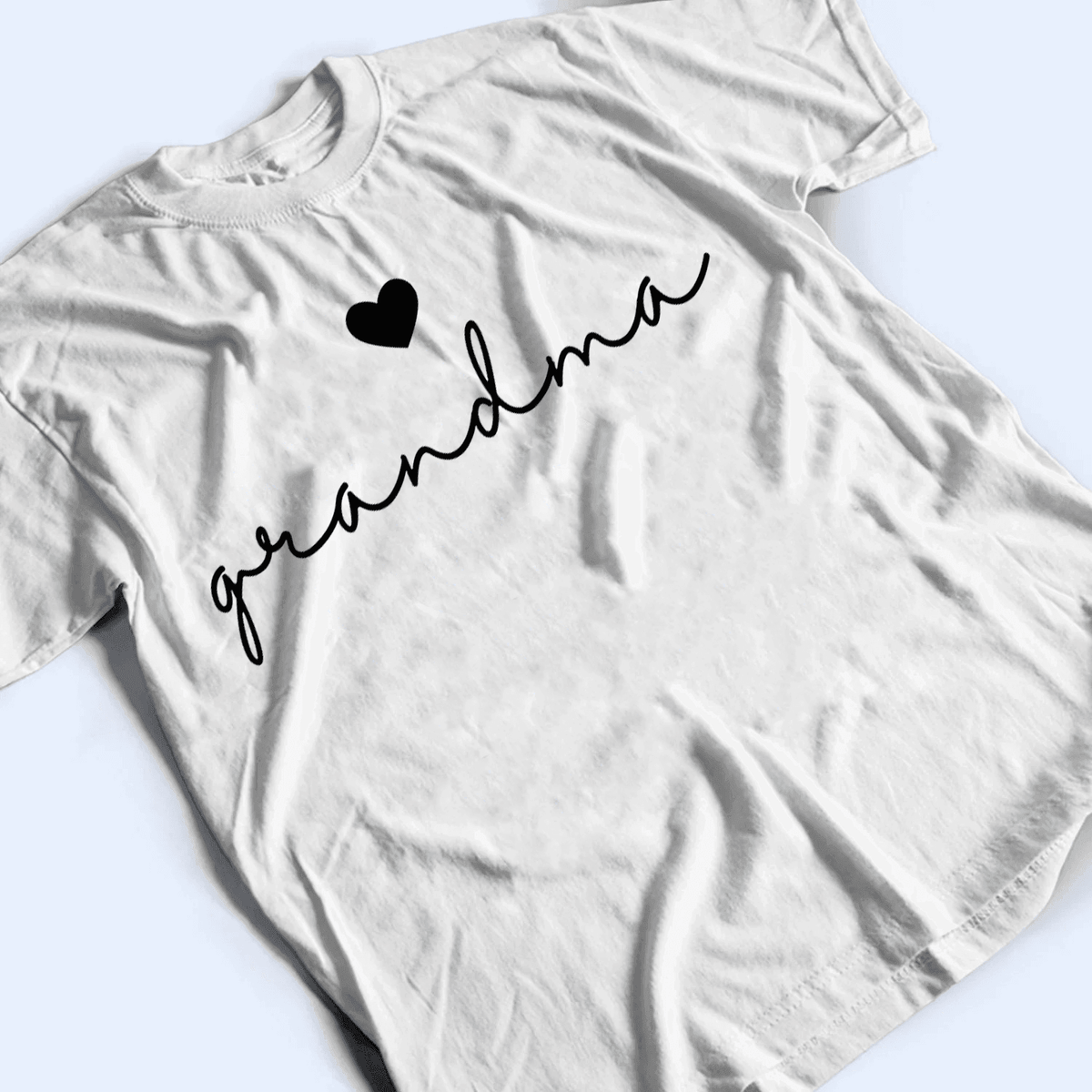 I love being Grandma - Personalized Custom T Shirt - Gift for Grandma/Nana/Mimi, Mom, Wife, Grandparent - Suzitee Store