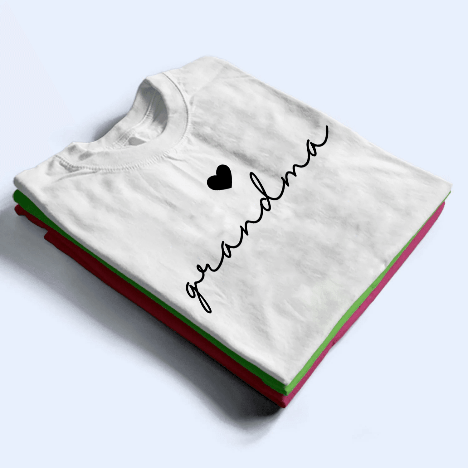 I love being Grandma - Personalized Custom T Shirt - Gift for Grandma/Nana/Mimi, Mom, Wife, Grandparent - Suzitee Store