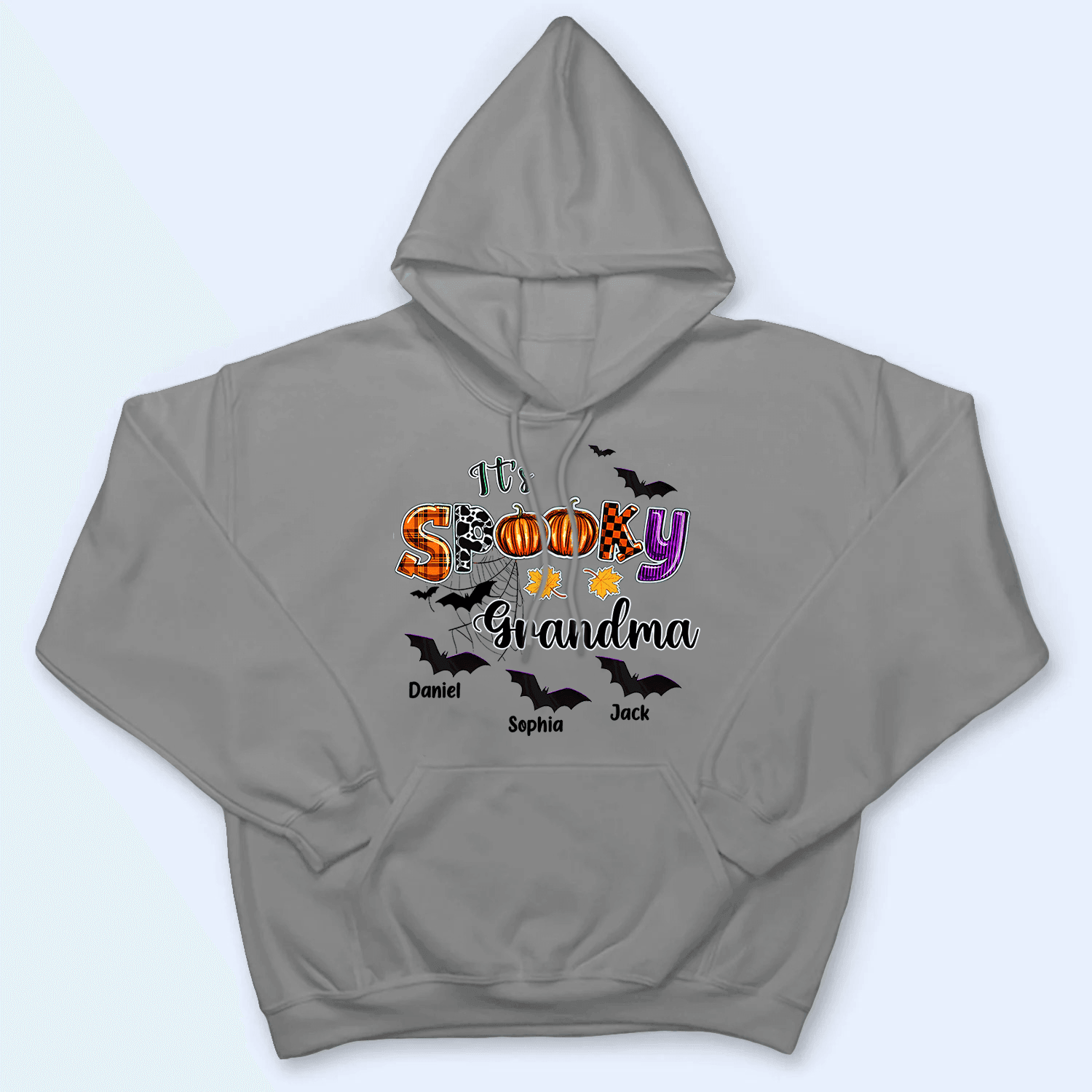 It's Spooky Grandma - Personalized Custom T Shirt - Birthday, Loving, Funny Gift for Grandma/Nana/Mimi, Mom, Wife, Grandparent - Suzitee Store
