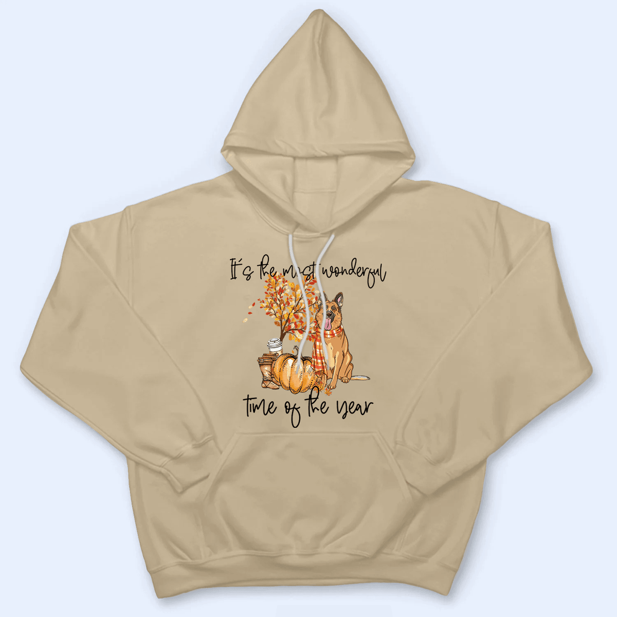 It's The Most Wonderful Time Of The Year - Personalized Custom T Shirt - Autumn/Fall, Birthday, Loving, Funny Gift for Dog Mom, Dog Dad, Dog Lovers, Pet Gifts for Him, Her - Suzitee Store