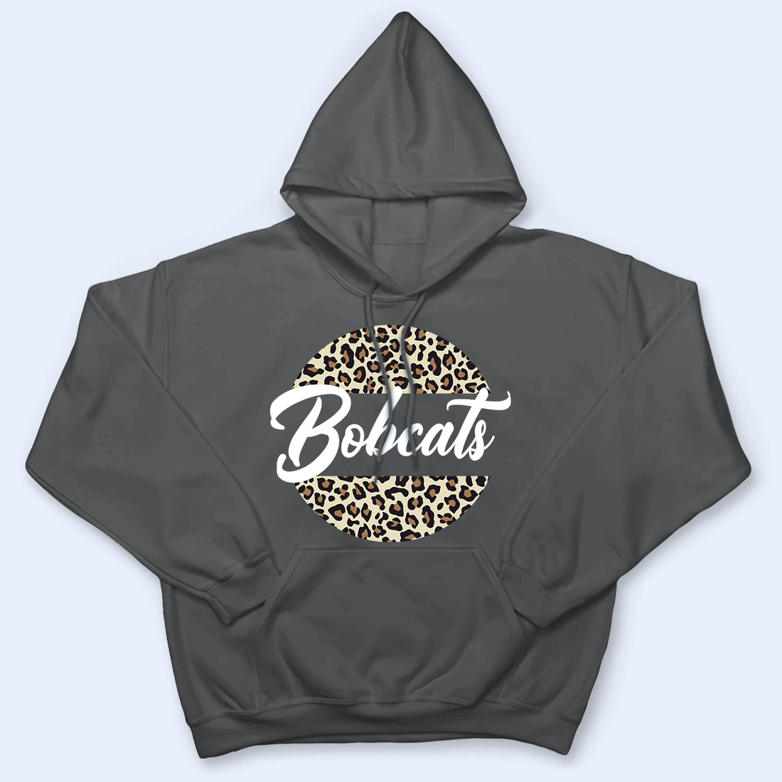 Personalized Leopard Circle Mascot t-shirt, alternate view 2