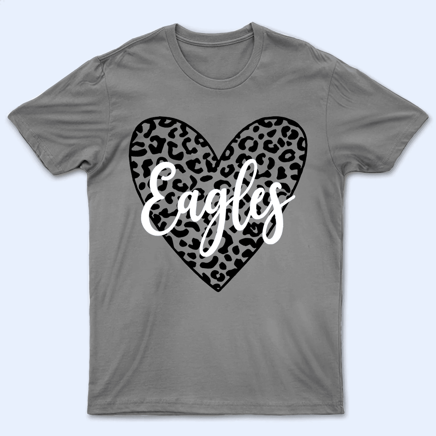 Leopard Heart School Mascot - Personalized Custom T Shirt - Birthday, Loving, Funny Gift for Teacher, Kindergarten, Preschool, Pre K, Paraprofessional - Suzitee Store