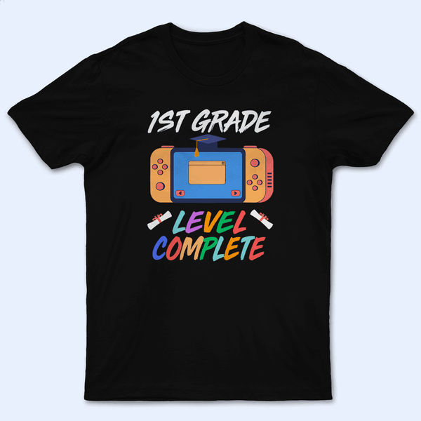 Level Complete - Custom Tshirts - for Kids - Kindergarten, Preschool, Pre K