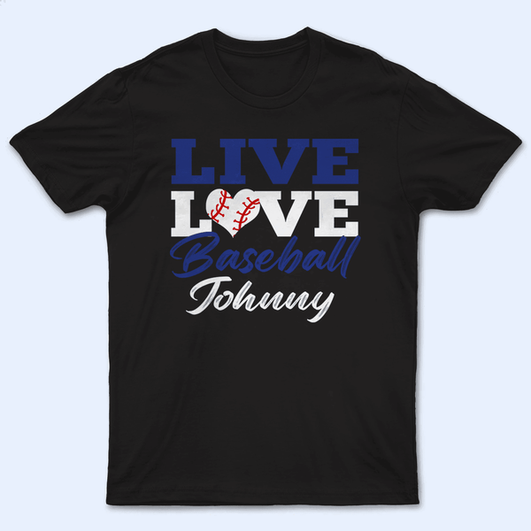 Live Love Colorful Sport - Personalized Custom T Shirt - Birthday, Loving, Funny Gift for Grandma/Nana/Mimi, Mom, Wife, Grandparent