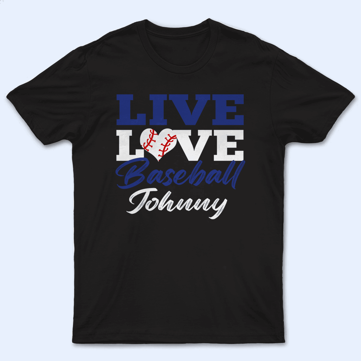 Live Love Colorful Sport - Personalized Custom T Shirt - Birthday, Loving, Funny Gift for Grandma/Nana/Mimi, Mom, Wife, Grandparent - Suzitee Store