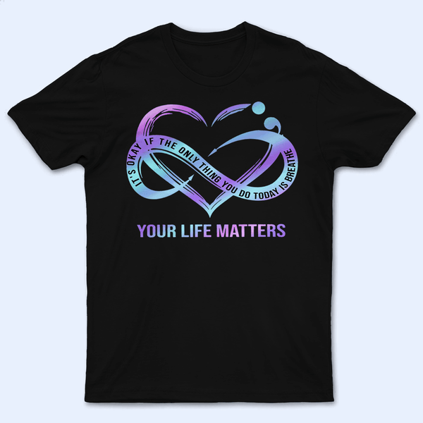 Mental Health Awareness - Personalized Custom T Shirt - Birthday, Loving, Funny Gift for Nurse, CNA, Healthcare, Registered RN