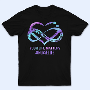 Mental Health Awareness - Personalized Custom T Shirt - Birthday, Loving, Funny Gift for Nurse, CNA, Healthcare, Registered RN - Suzitee Store
