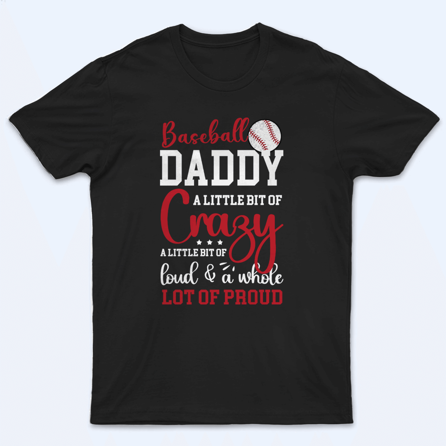 Crazy, Loud & Proud Sport Grandma - Personalized Custom T Shirt - Birthday, Loving, Funny Gift for Grandma/Nana/Mimi, Mom, Wife, Grandparent - Suzitee Store