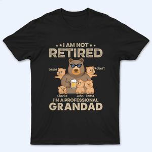 I'm A Professional Grandpa - Personalized Custom T Shirt - Father's Day Gift for Dad, Papa, Grandpa, Daddy, Dada - Suzitee Store