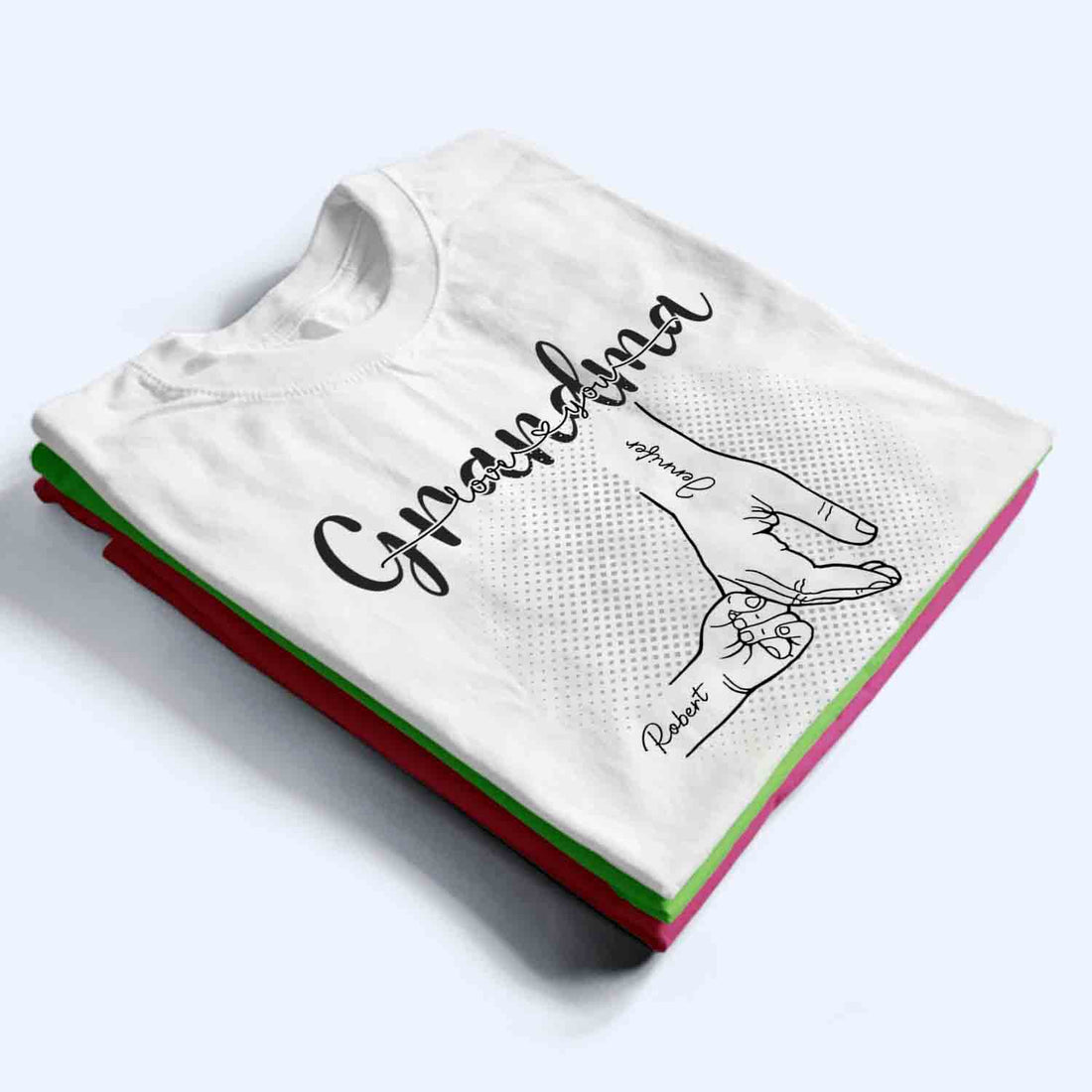 A Mother's Love Is Forever & Always - Personalized Custom Shirt - Mother's Day Gift For Mom, Mommy, Grandma, Nana, Mama