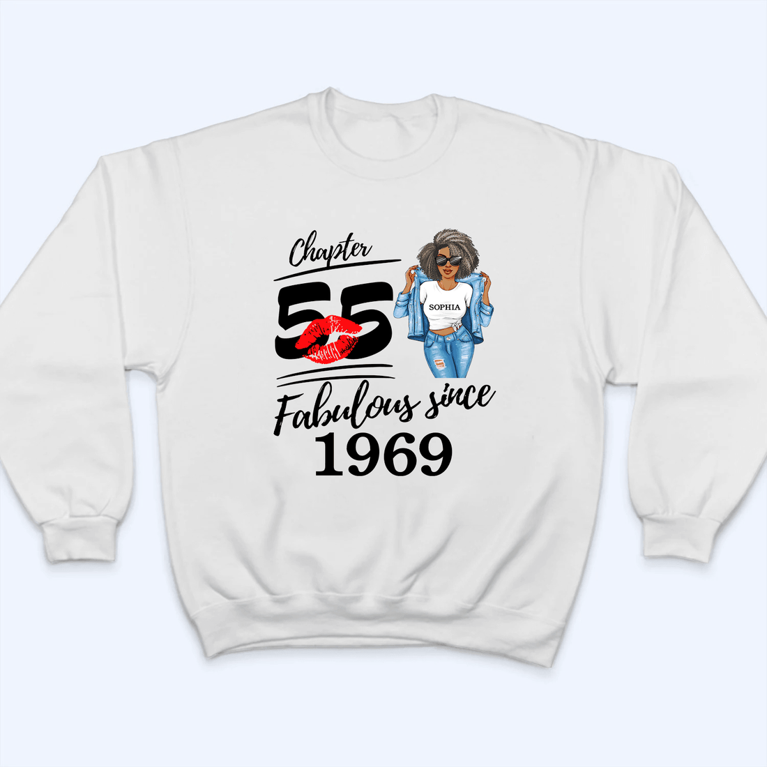 Custom Age & Year, Stepping Into a New Chapter, Turning New Age, t-shirt, alternate view 3