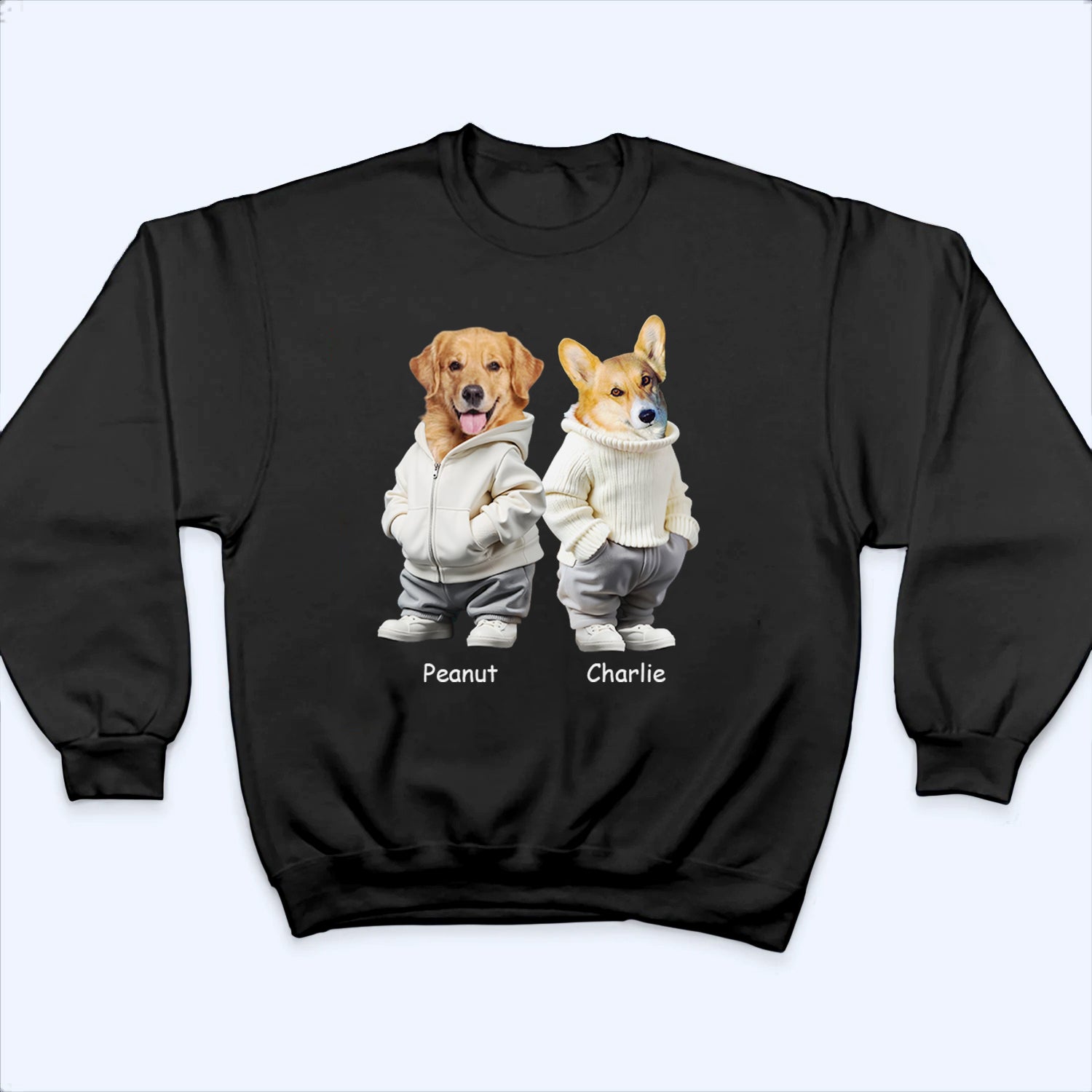 Custom Photo Cute Dog - Personalized Custom T Shirt - Gift For Dog Lovers, Pet Lovers, Dog Mom, Dog Dad 5