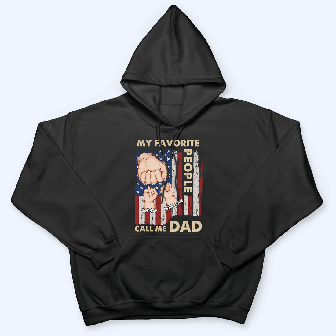 Personalized My Favorite People Call Me Dad t-shirt, alternate view 6