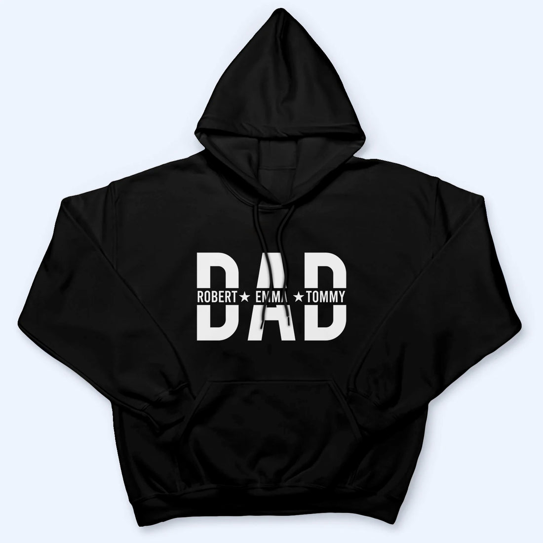 Custom Dad Shirt With Kids Names t-shirt, alternate view 6