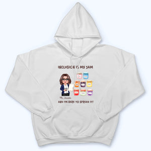 Teacher Teaching Is My Jam - Personalized Custom Shirt - Back To School Gift For Teacher, Educator, Kindergarten, Preschool, Pre K, Paraprofessional