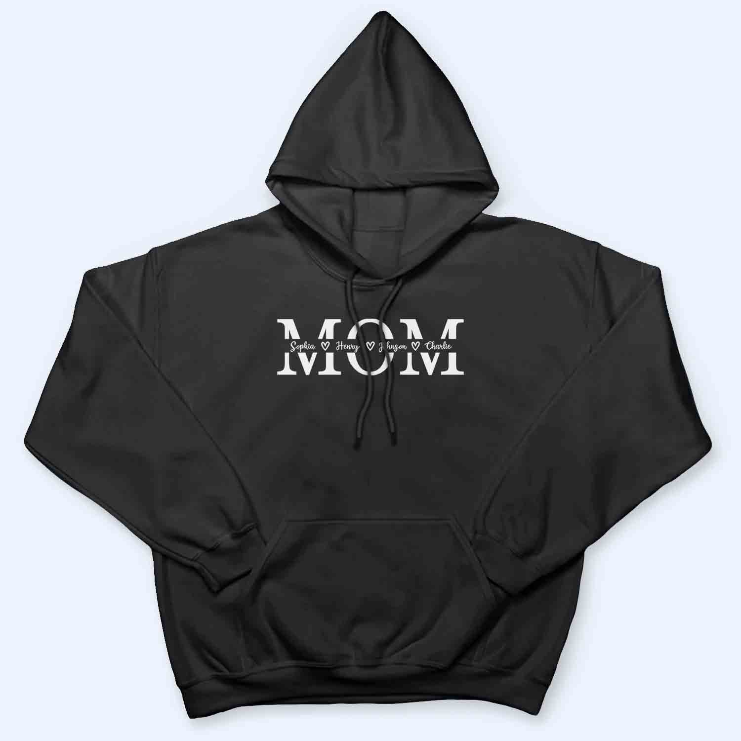 Custom Name Mom Personalized Custom T Shirt - Mother's Day Gift For Mom, Mum, Mommy 5