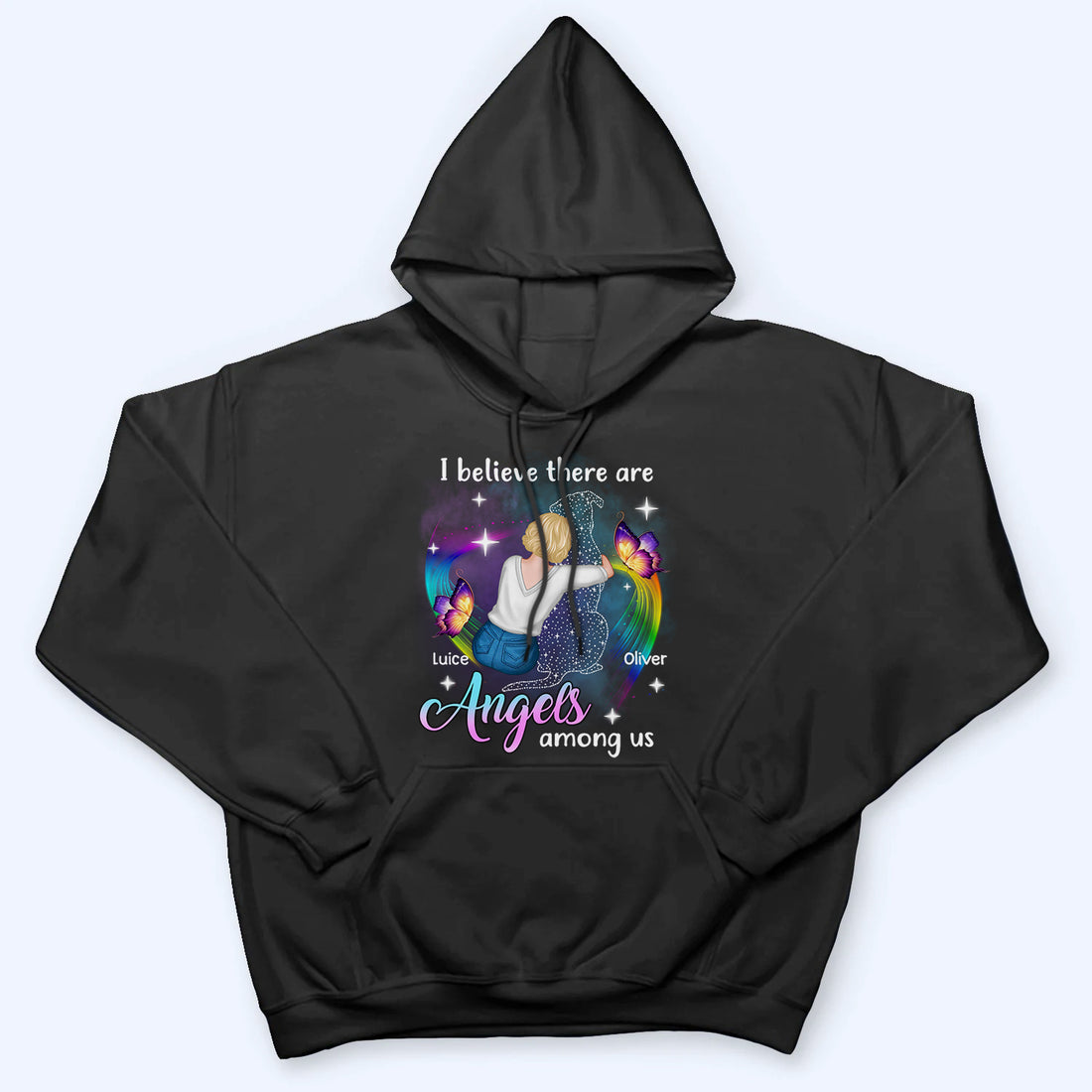 Personalized Angels Among Us Dog Memorial t-shirt, alternate view 6