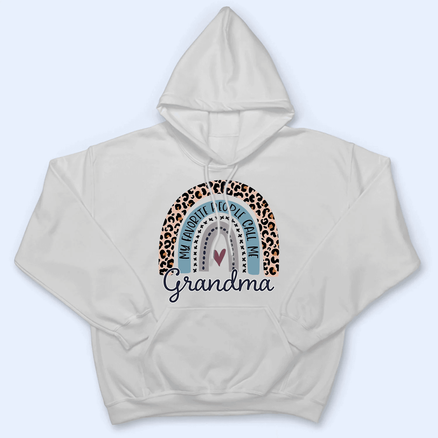 My Favorite People Call Me Grandma - Personalized Custom T Shirt - Gift for Grandma/Nana/Mimi, Mom, Wife, Grandparent - Suzitee Store