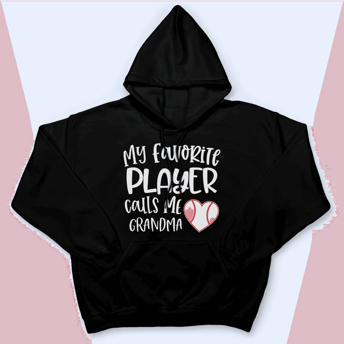 My favorite player calls me Grandma - Baseball/ Softball/Football Playa Personalized Custom T Shirt - Birthday, Loving, Funny Gift for Grandma/Nana/Mimi, Mom, Wife, Grandparent - Suzitee Store