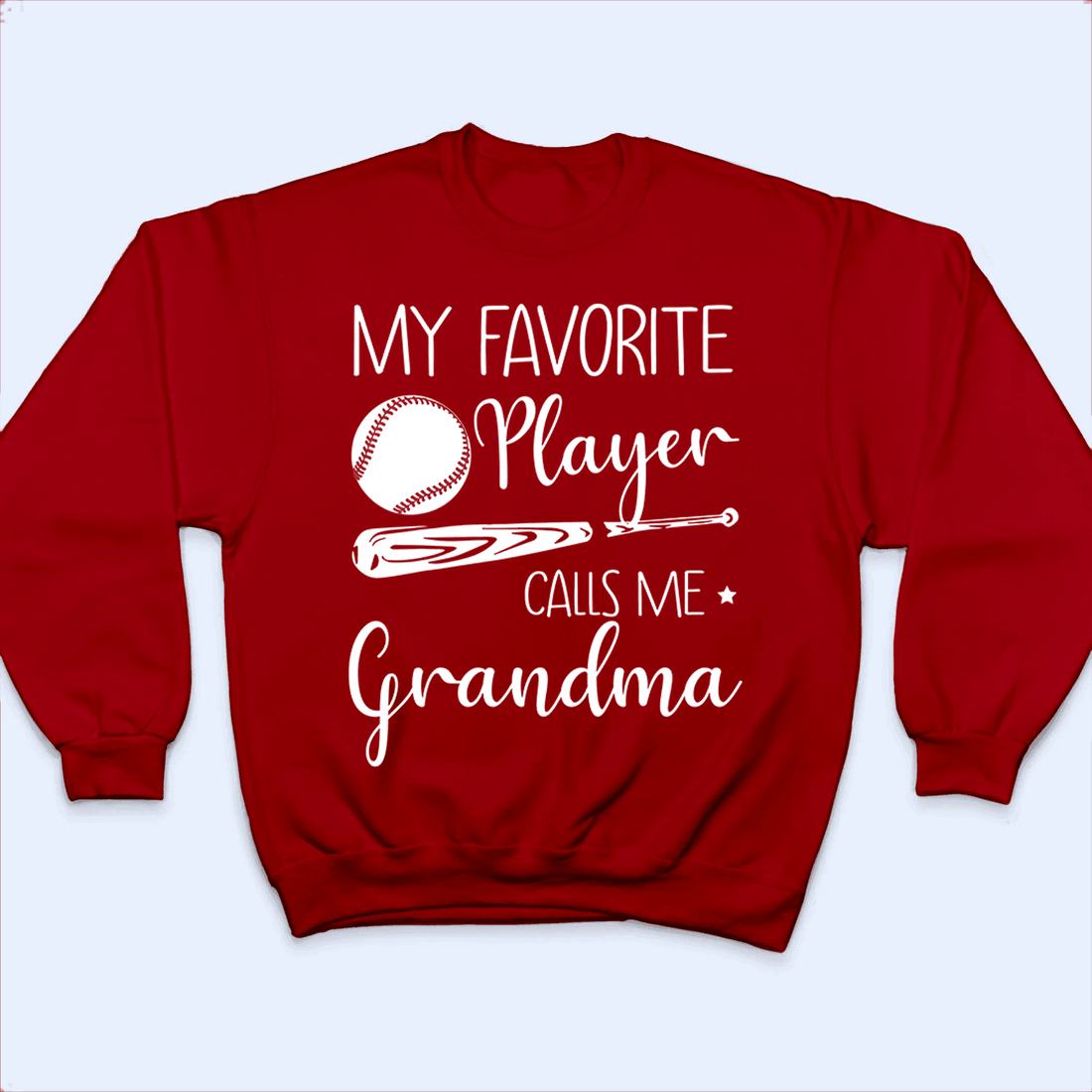 Personalized My Favorite Player Calls Me Grandma t-shirt, alternate view 2