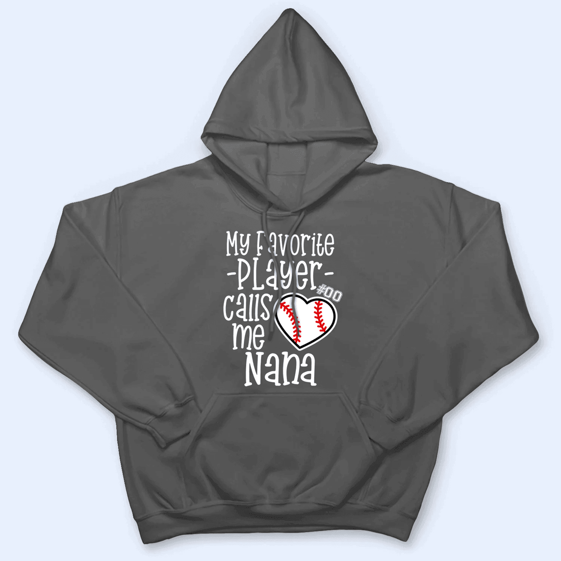 My Favorite Player Calls Me Grandma - Personalized Custom T Shirt - Birthday, Loving, Funny Gift for Grandma/Nana/Mimi, Mom, Wife, Grandparent - Suzitee Store