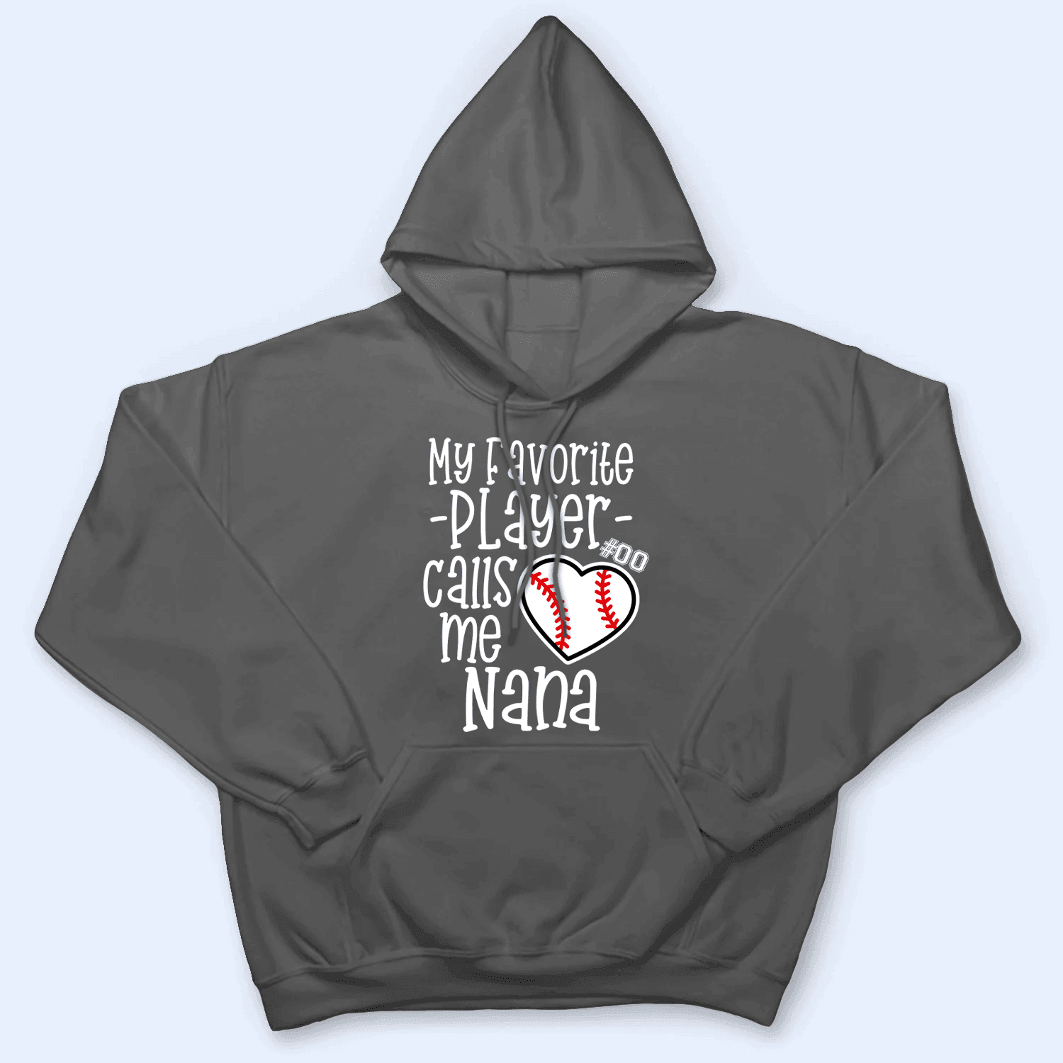 My Favorite Player Calls Me Grandma - Personalized Custom T Shirt - Birthday, Loving, Funny Gift for Grandma/Nana/Mimi, Mom, Wife, Grandparent - Suzitee Store